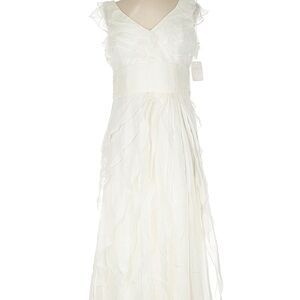 Elegant White Evening Gown